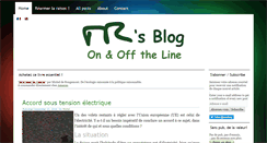 Desktop Screenshot of blog.mr-int.ch